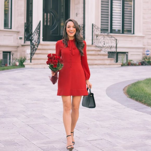 Red Zara Mini Dress - Picture 6 of 7